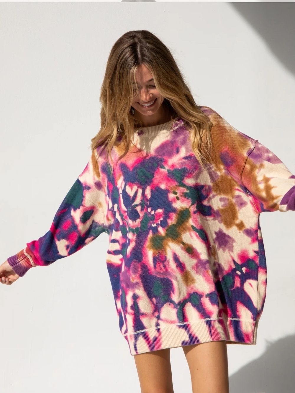 Natural Life Taylor Oversized Cotton Sweater EUC. Retails For $75. L/XL